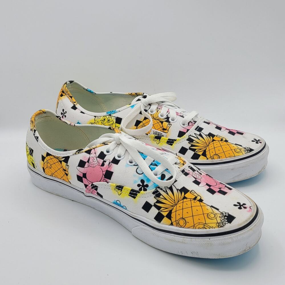 Vans X Spongebob Authentic Airbrush Mens Size 11.… - image 4